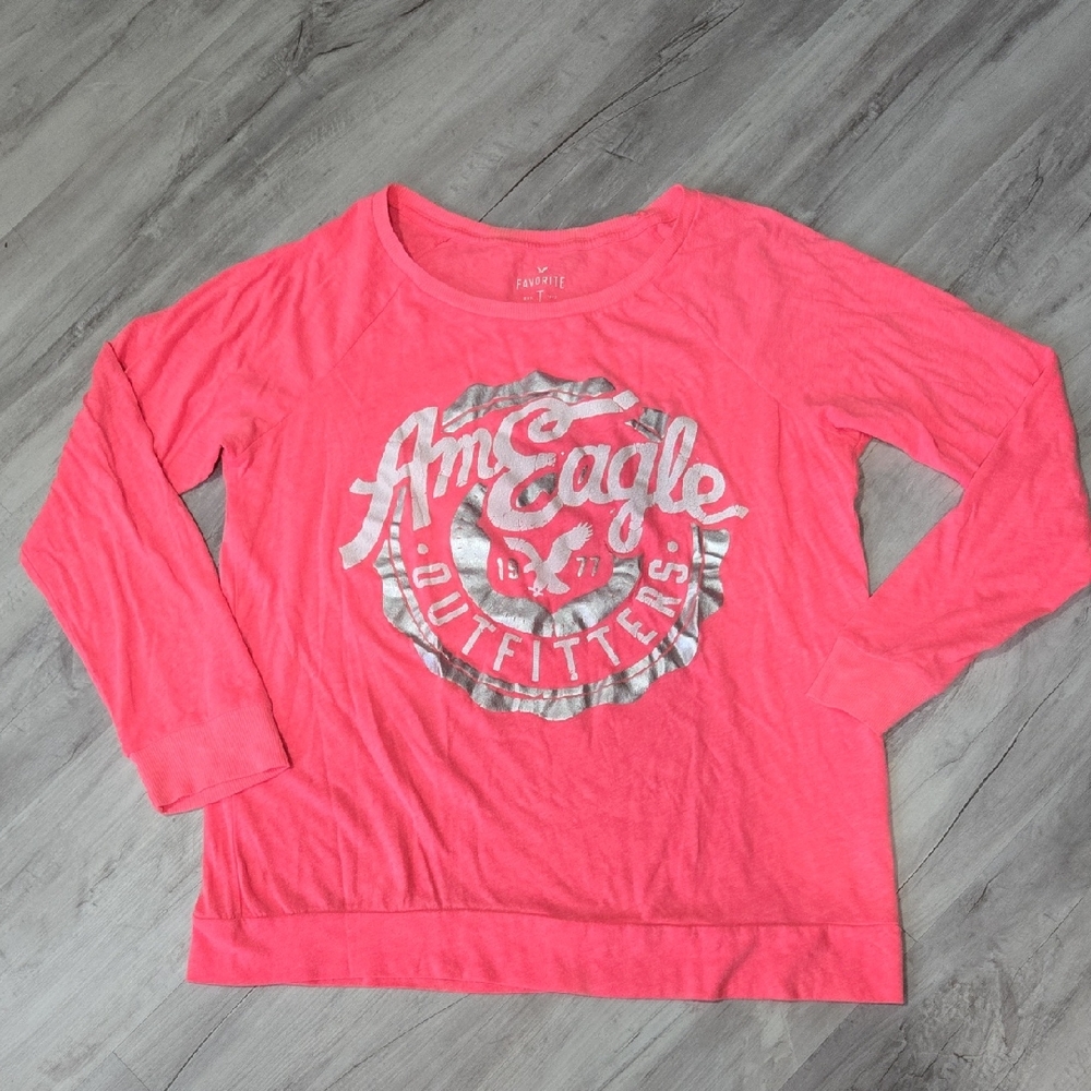American Eagle Pink Longsleeve